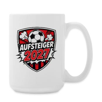 aufsteiger-2027- - Große Tasse 440 ml - Weiß - Rechts