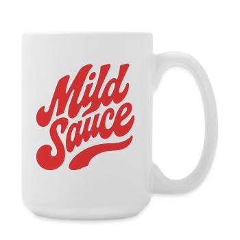 Script rétro de sauce sauvage - Grande tasse 440 ml - blanc - Droite