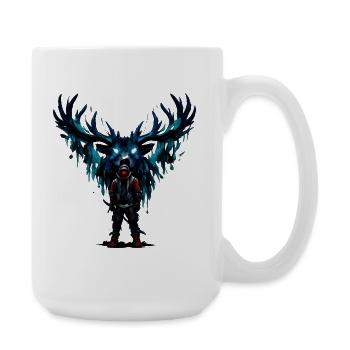 Guerrier de la Nuit aux Ailes Bleues - Grande tasse 440 ml - blanc - Droite