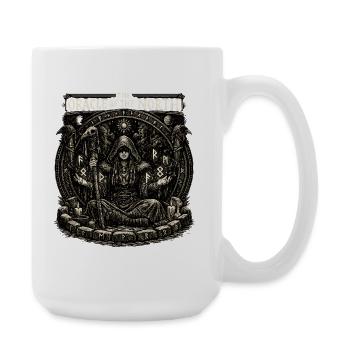 Oracle of the North Rune Circle - Large Mug 440 ml - white - Right