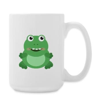 Merry Frog - Large Mug 440 ml - white - Right