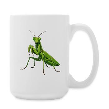 mante - Grande tasse 440 ml - blanc - Droite