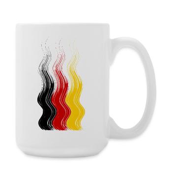 GERMANY GERMANY EUROPE GERMAN SPORT FAN - Large Mug 440 ml - white - Right