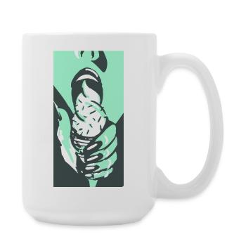 icekiss_fill - Grande tasse 440 ml - blanc - Droite