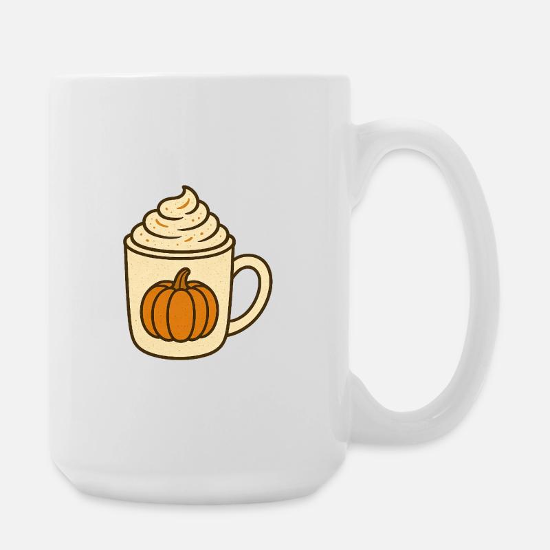 Pumpkin Spice - Large Mug 440 ml - white