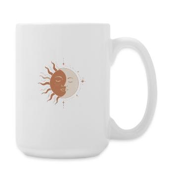 Mystic Sun and Moon - Large Mug 440 ml - white - Right