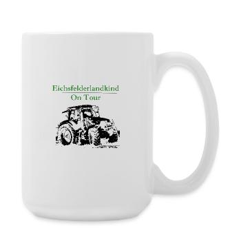 neuer_traktor_landtechnik - Grande tasse 440 ml - blanc - Droite