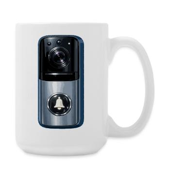 Smart Doorbell Lens - Large Mug 440 ml - white - Right