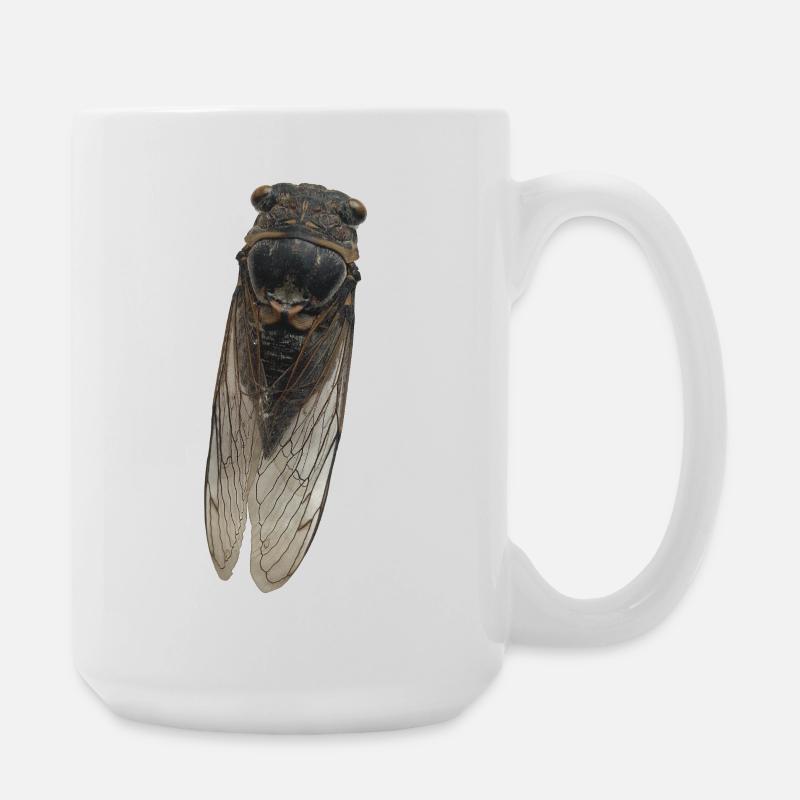 Cicada - Large Mug 440 ml - white