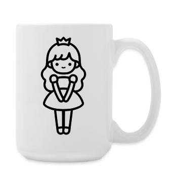 princess - Large Mug 440 ml - white - Right