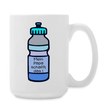 Motivation sportive Papa - Grande tasse 440 ml - blanc - Droite