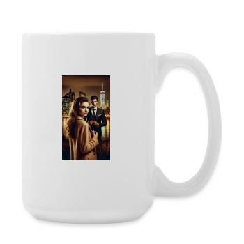 Mehr_als_Du - Large Mug 440 ml - white - Right