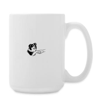 Une promesse sur quatre pattes - Grande tasse 440 ml - blanc - Droite