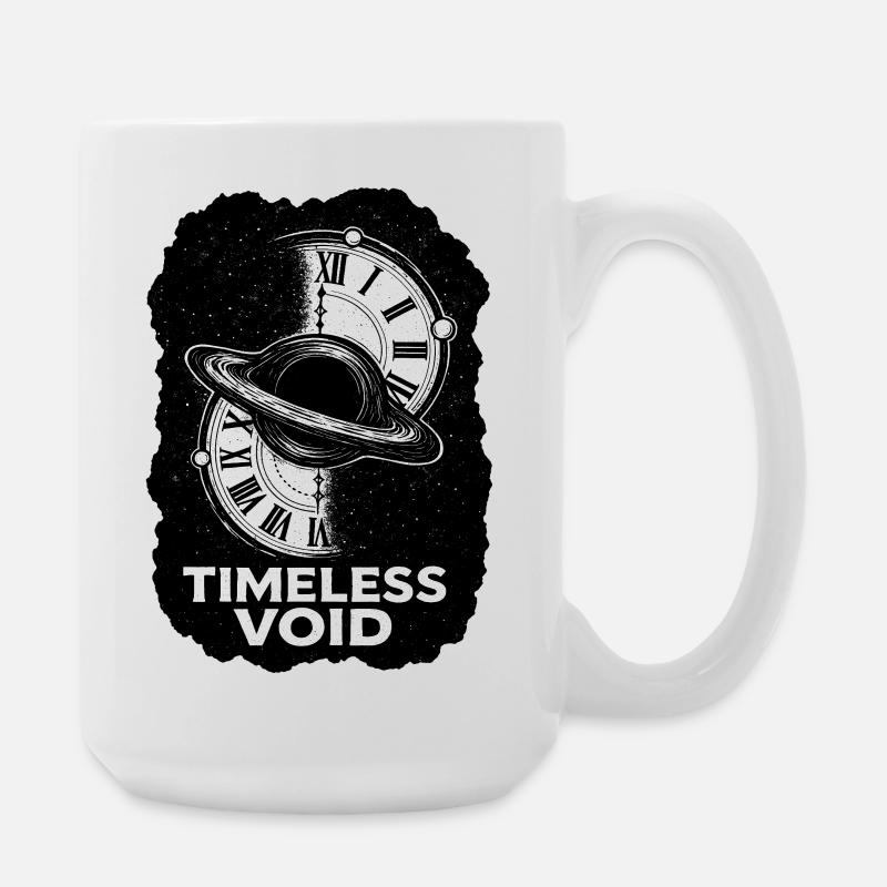 TIMELESS VOID – Le trou noir du temps - Grande tasse 440 ml - blanc