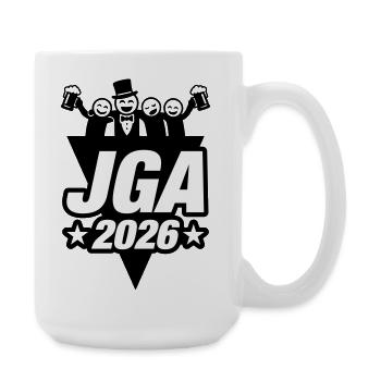 Stag/Hen Party 2026 - Large Mug 440 ml - white - Right