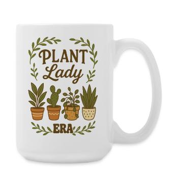 Lady Plant Green-Ära - Große Tasse 440 ml - Weiß - Rechts