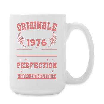 1976 – Einzigartiges Exemplar – Premiumqualität - Große Tasse 440 ml - Weiß - Rechts