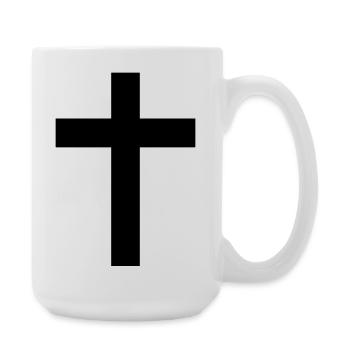Christian Cross - Grande tasse 440 ml - blanc - Droite