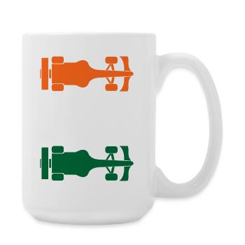 Formula India Formel Racing Indien - Grande tasse 440 ml - blanc - Droite
