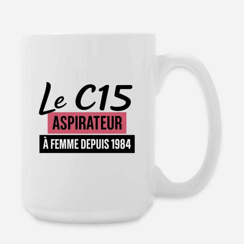 C15 - Grande tasse 440 ml - blanc