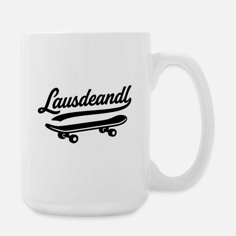 Lausdeandl - Große Tasse 440 ml - Weiß