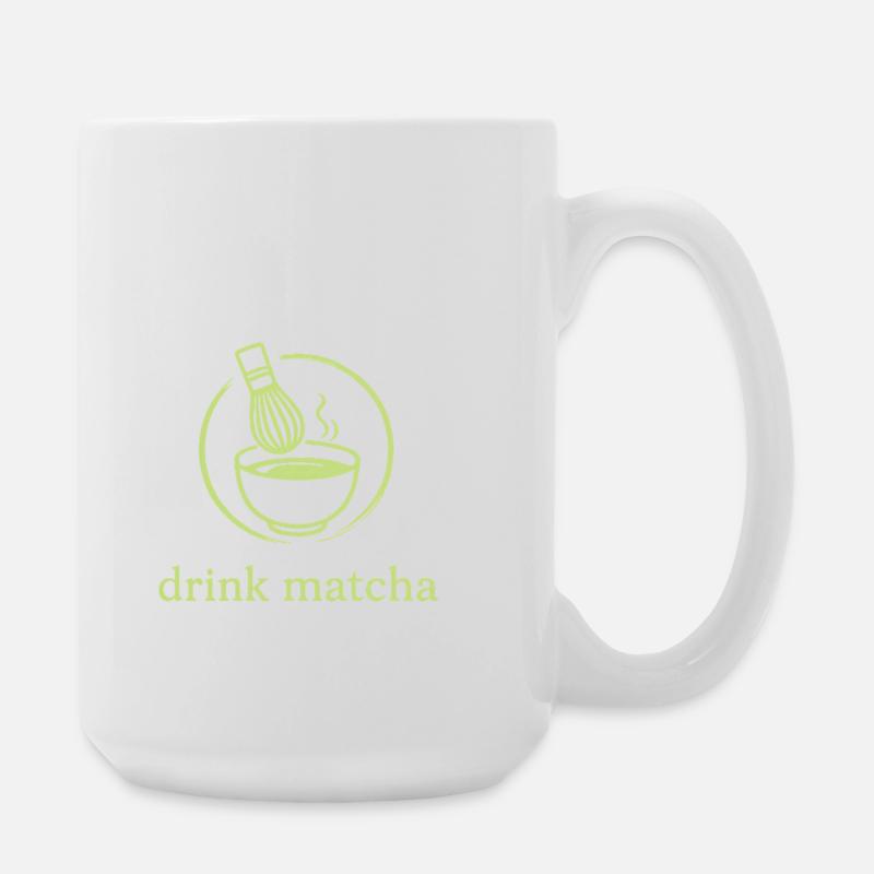Le Matcha - Grande tasse 440 ml - blanc