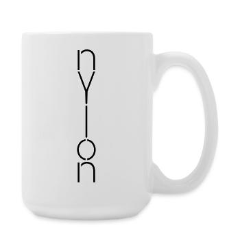 Nylon - Große Tasse 440 ml - Weiß - Rechts
