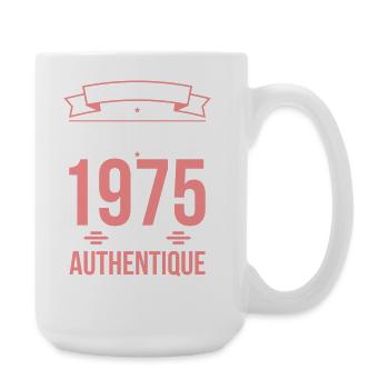 50. Jahrestag - Original - Oktober 1975 - Große Tasse 440 ml - Weiß - Rechts