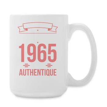 60th Birthday - Original - October 1965 - Large Mug 440 ml - white - Right