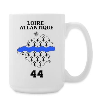 Loire Atlantique 44 - Große Tasse 440 ml - Weiß - Rechts