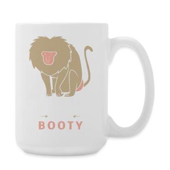 primate - Large Mug 440 ml - white - Right