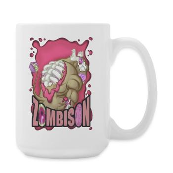 Zombison 2 - Large Mug 440 ml - white - Right