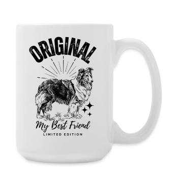 Ursprünglicher Hund Mein bester Freund - Große Tasse 440 ml - Weiß - Rechts