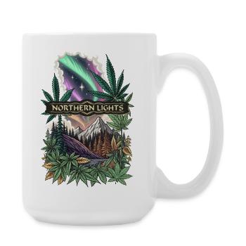 Northern Lights - Large Mug 440 ml - white - Right