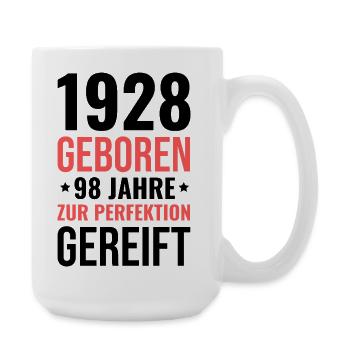 Born in 1928 – Matured to perfection - Large Mug 440 ml - white - Right