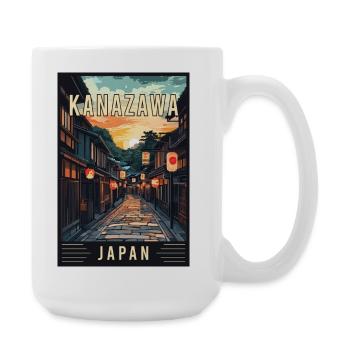 Discover Kanazawa in Japan - Large Mug 440 ml - white - Right