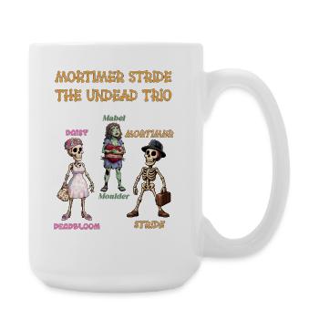 Mortimer Stride - The Undead Trio Animation Series - Große Tasse 440 ml - Weiß - Rechts
