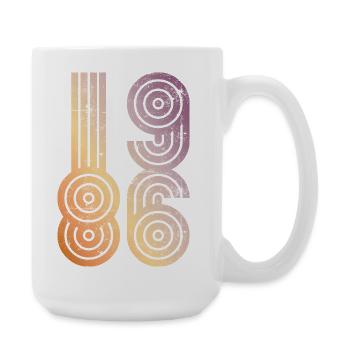Millésime 1986 - Grande tasse 440 ml - blanc - Droite