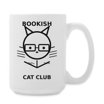 Club du Chat Lecteur - Grande tasse 440 ml - blanc - Droite