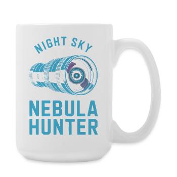 Télescope du ciel nocturne Nebula Hunter - Grande tasse 440 ml - blanc - Droite