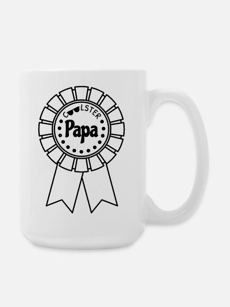 Coolster Papa - Große Tasse 440 ml - Weiß