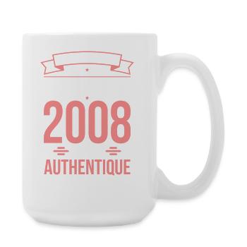 Anniversaire 18 ans - Originale - Septembre 2008 - Grande tasse 440 ml - blanc - Droite