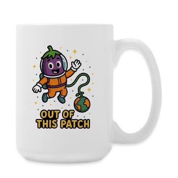 Out of This Patch - Large Mug 440 ml - white - Right