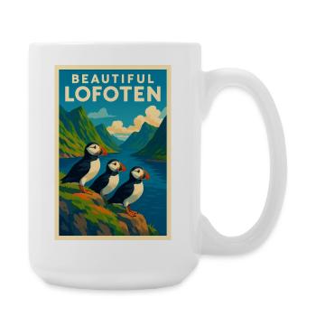 Lofoten - Large Mug 440 ml - white - Right