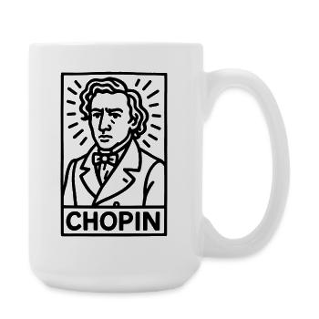 Frédéric Chopin - Large Mug 440 ml - white - Right