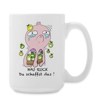 Hit it! You can do it! - Large Mug 440 ml - white - Right