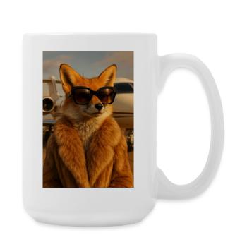 Fly me to the moon - Large Mug 440 ml - white - Right