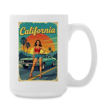 Croisière California Dream R04 - Grande tasse 440 ml - blanc - Droite