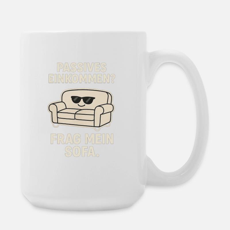 Sofa Sparwitz Passive Income - Large Mug 440 ml - white