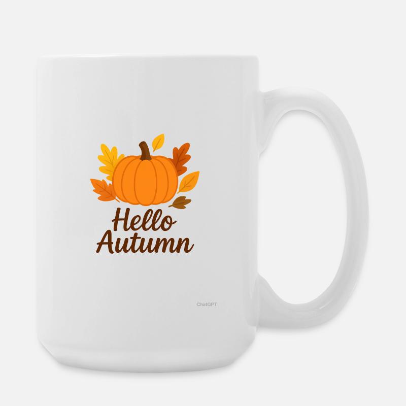 Automne - Grande tasse 440 ml - blanc